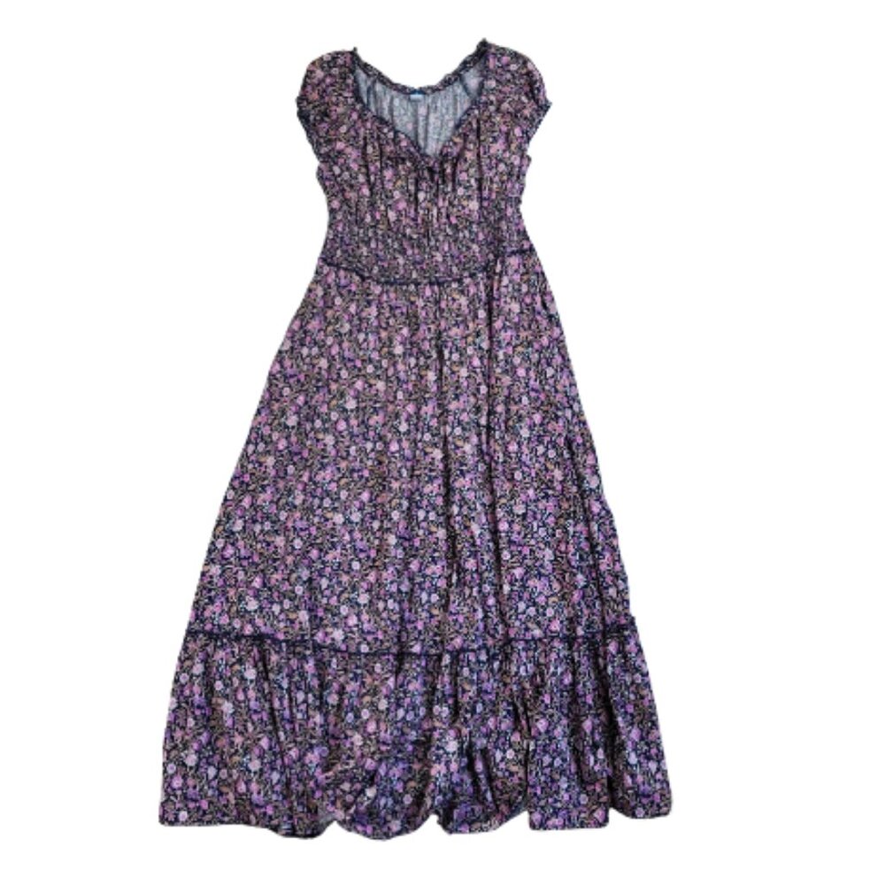 Old Navy Womens Floral Maxi Dress - Picture 2 of 10